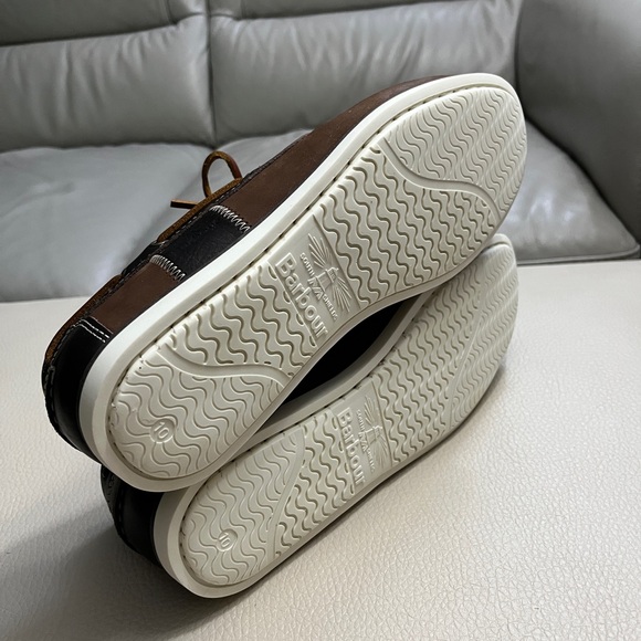 NWOB - Barbour Men’s Wake Boat Shoes - Made in Portugal - UK 10/US 11/EU 44 - Picture 9 of 10